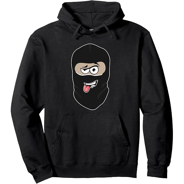 Amazon.com: Friendly Thief Mask Tongue Out Bank Robber Gangster